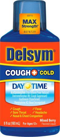 DELSYM COUGH Cold Day Time Liquid  Mixed Berry